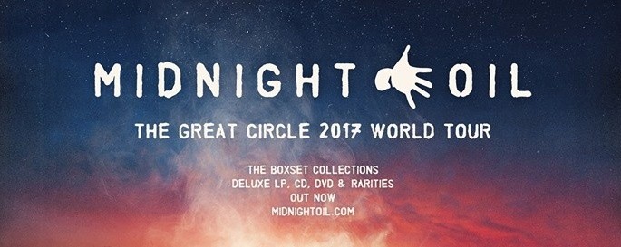 Midnight Oil The Great Circle 2017 - The Star Theatre, Singapore